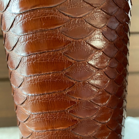 Aquatalia Darlina Genuine Python Boots - Picture 8 of 9